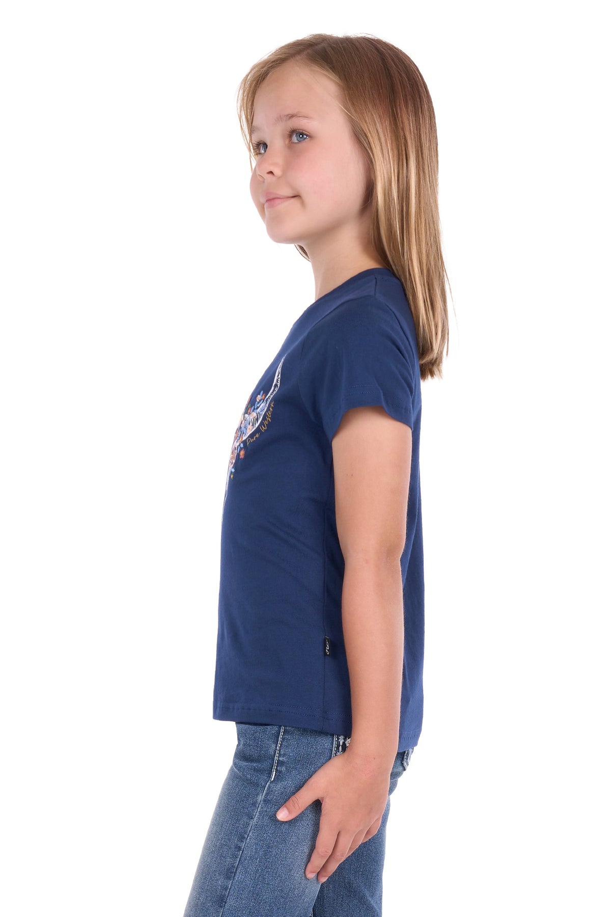 Pure Western Girls Bindi Short Sleeve Tee - P6S5501292