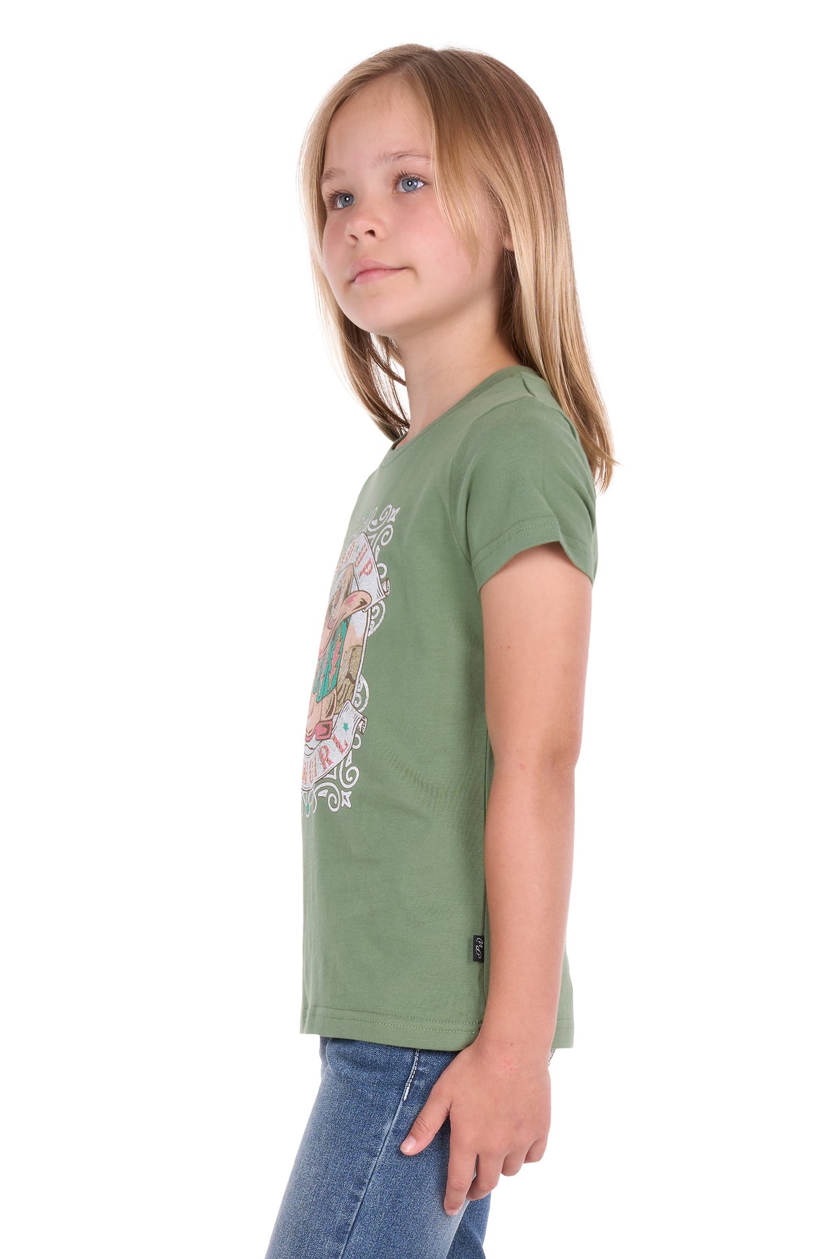 Pure Western Girls Ella Short Sleeve Tee - P6S5501293