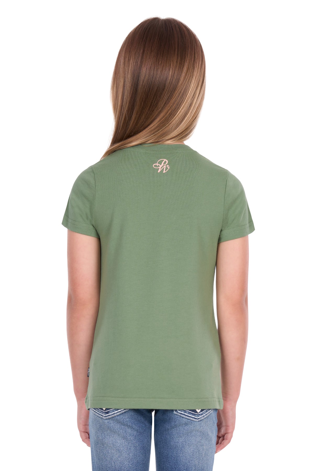 Pure Western Girls Ella Short Sleeve Tee - P6S5501293