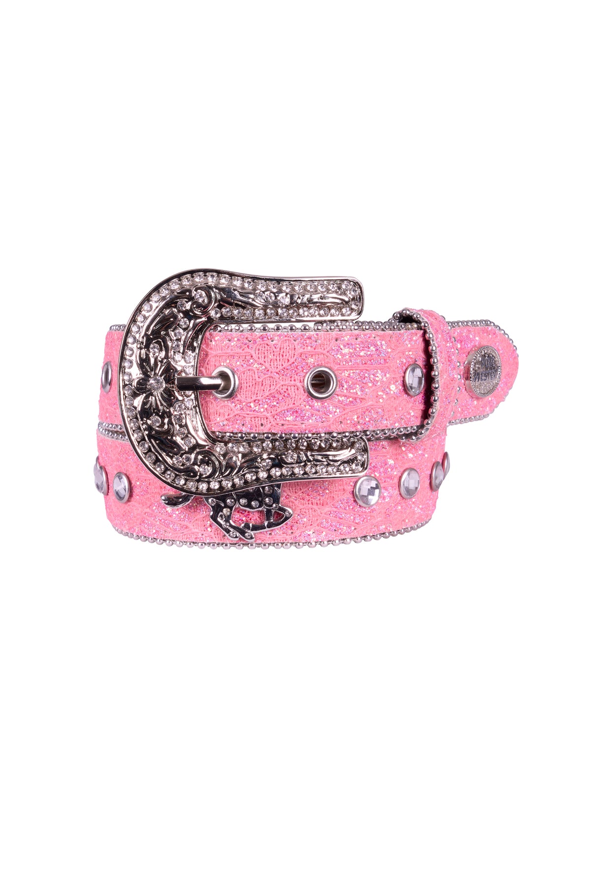 Pure Western Kids Betina Belt - Pink - P6S5905BLT