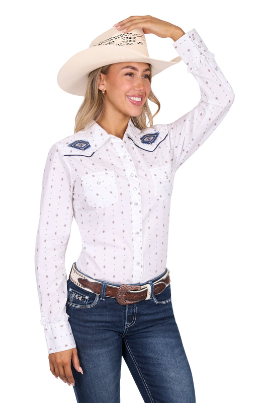 Pure Western Ladies Shawna L/S Shirt - P6W2127198