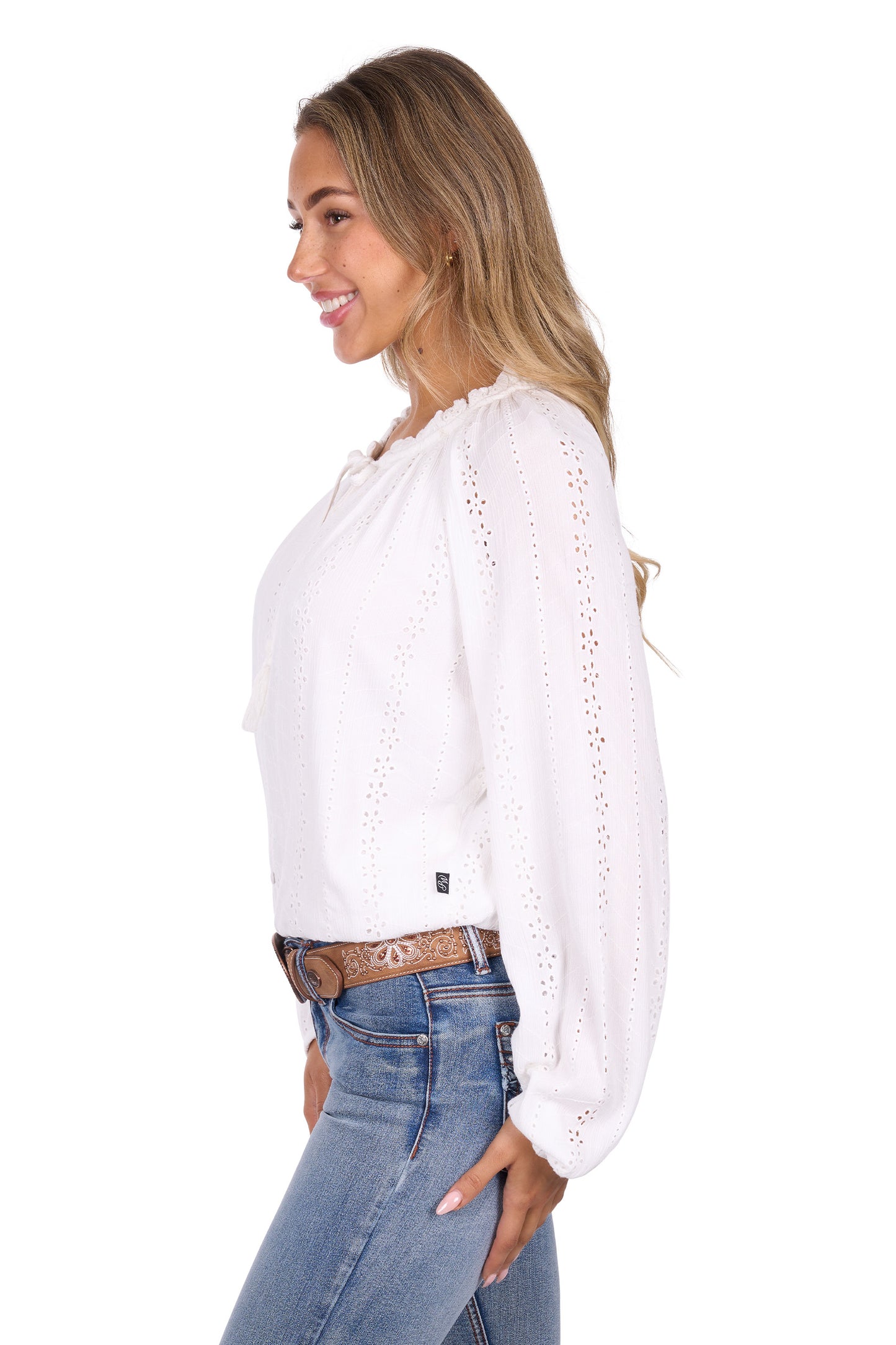 Pure Western Ladies Pepper L/S Blouse - P6W2541194