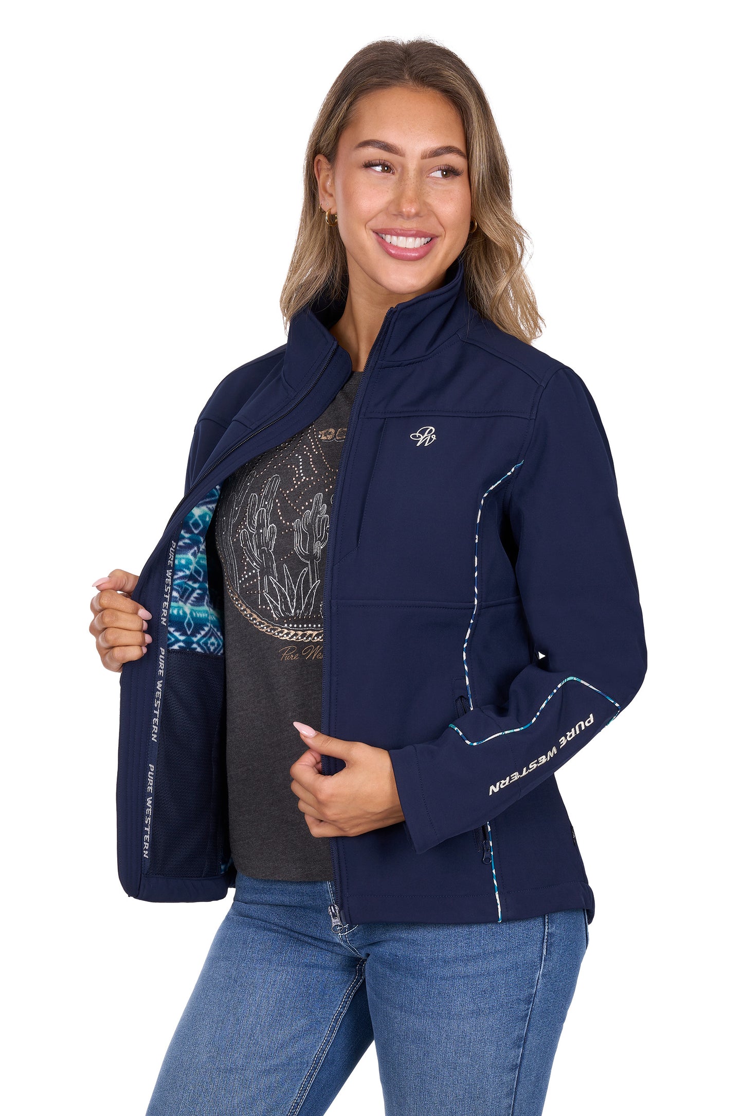 Pure Western Ladies Corine Softshell Jacket - P6W2703225