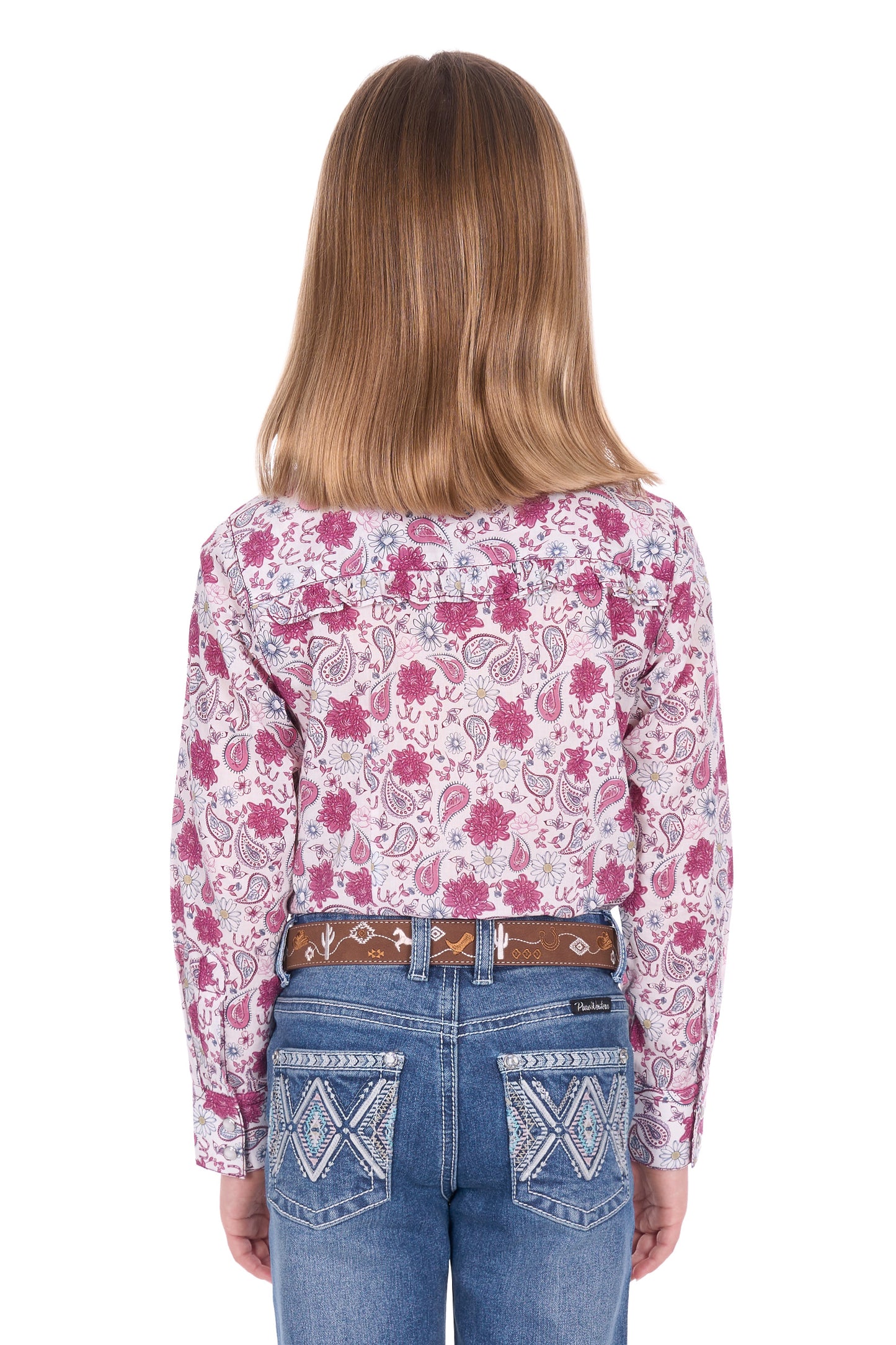 Pure Western Girls Marsha L/S Shirt - P6W5127201