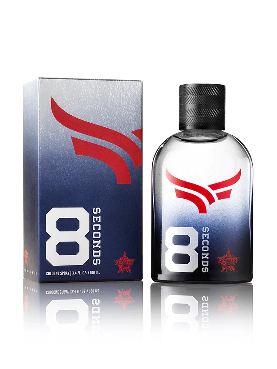 Tru Western Mens Eau De Cologne 100ml - PBR 8 Seconds - 94971