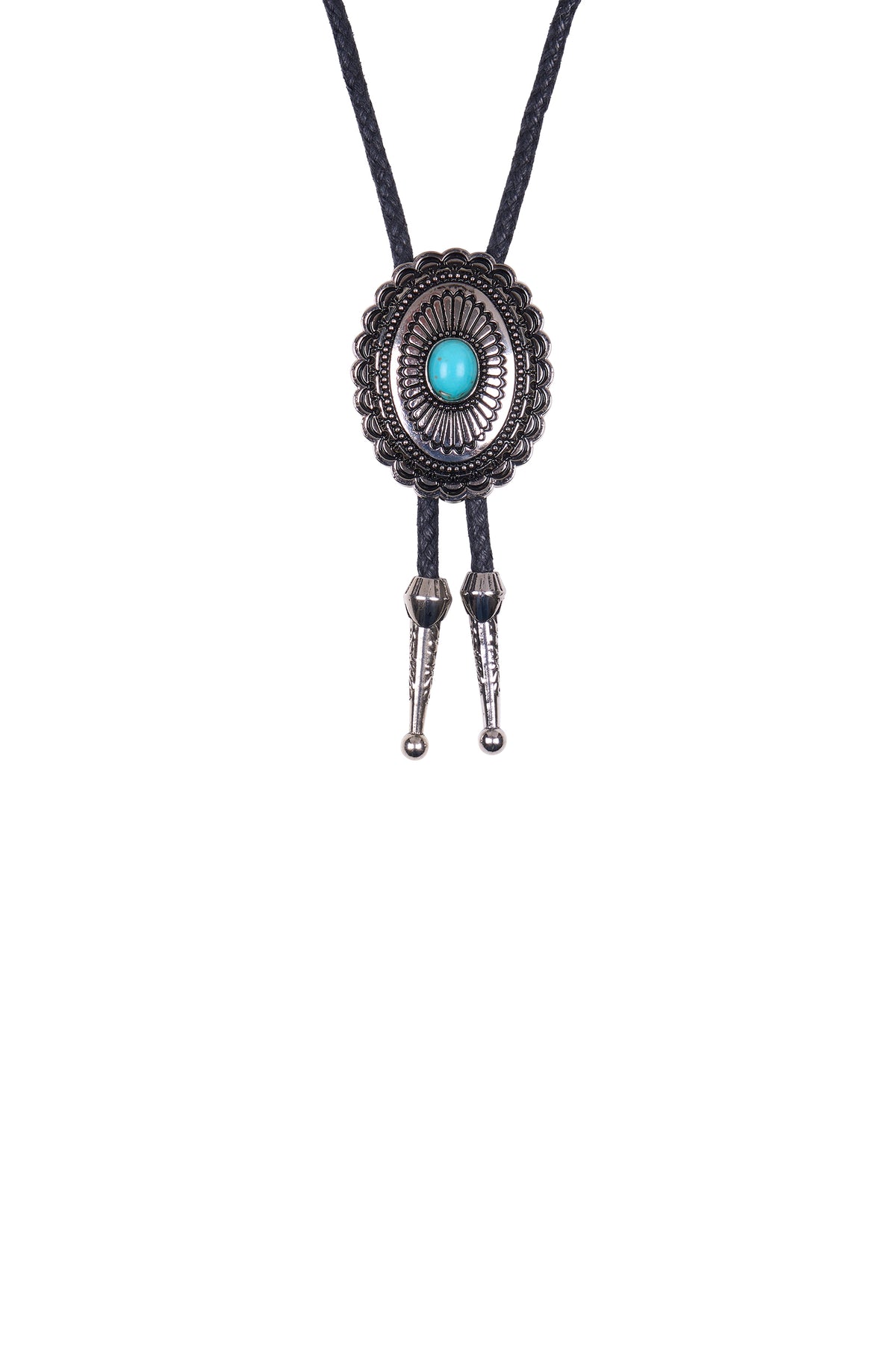 Pure Western Turquoise Stone Bolo Tie - PCP1975BOL
