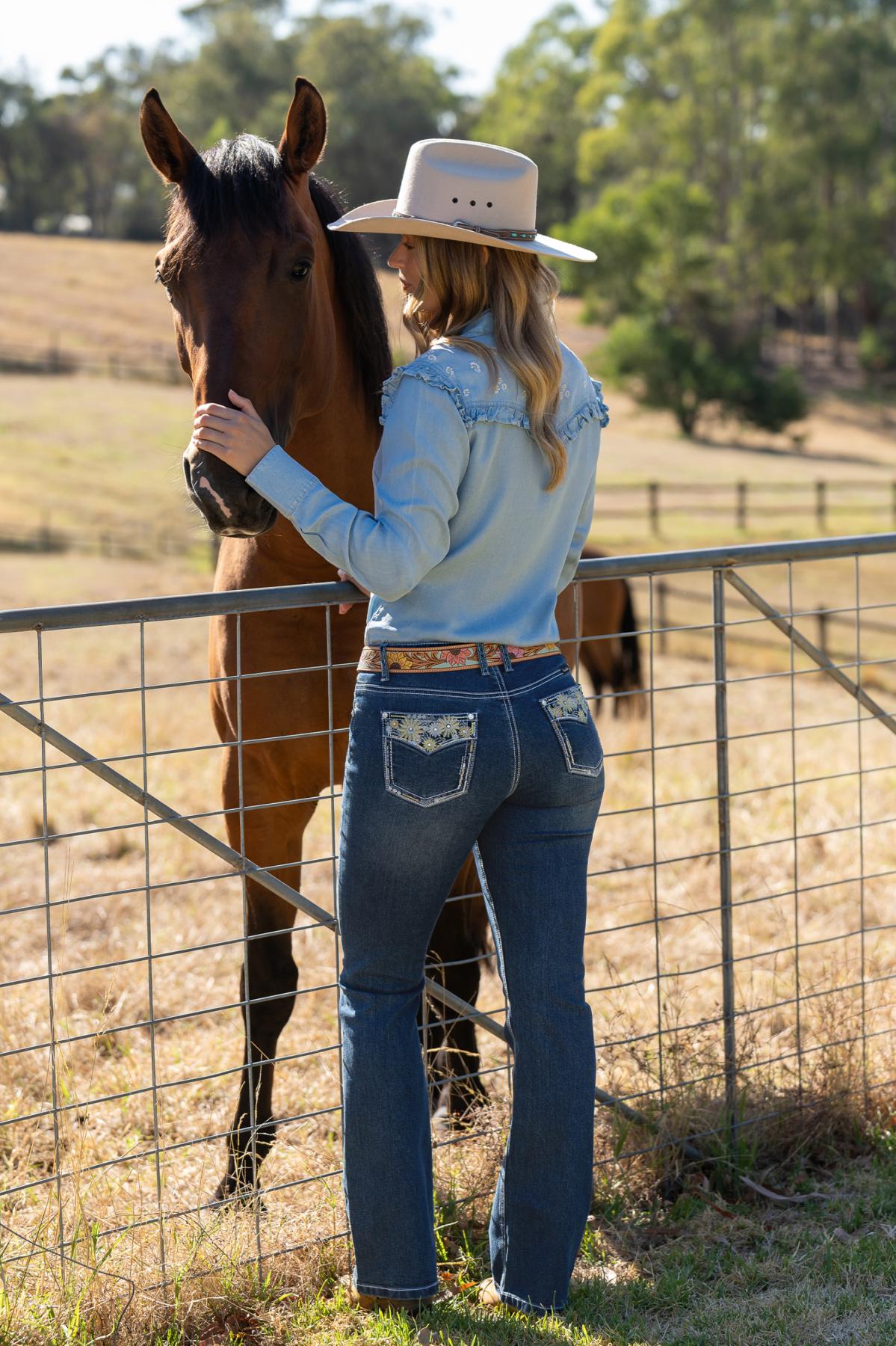 Pure Western Ladies Jay Boot Cut Jean - PCP2208132