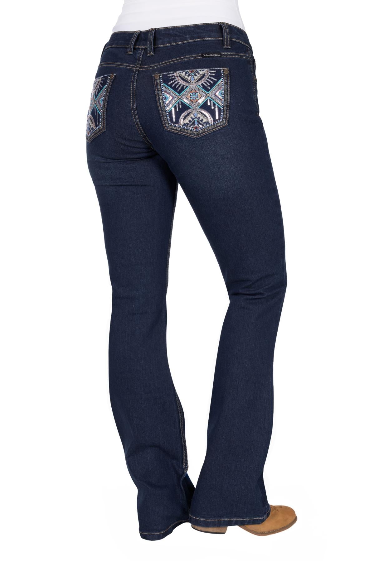 Pure Western Ladies Ana Boot Cut Jean - PCP2208134