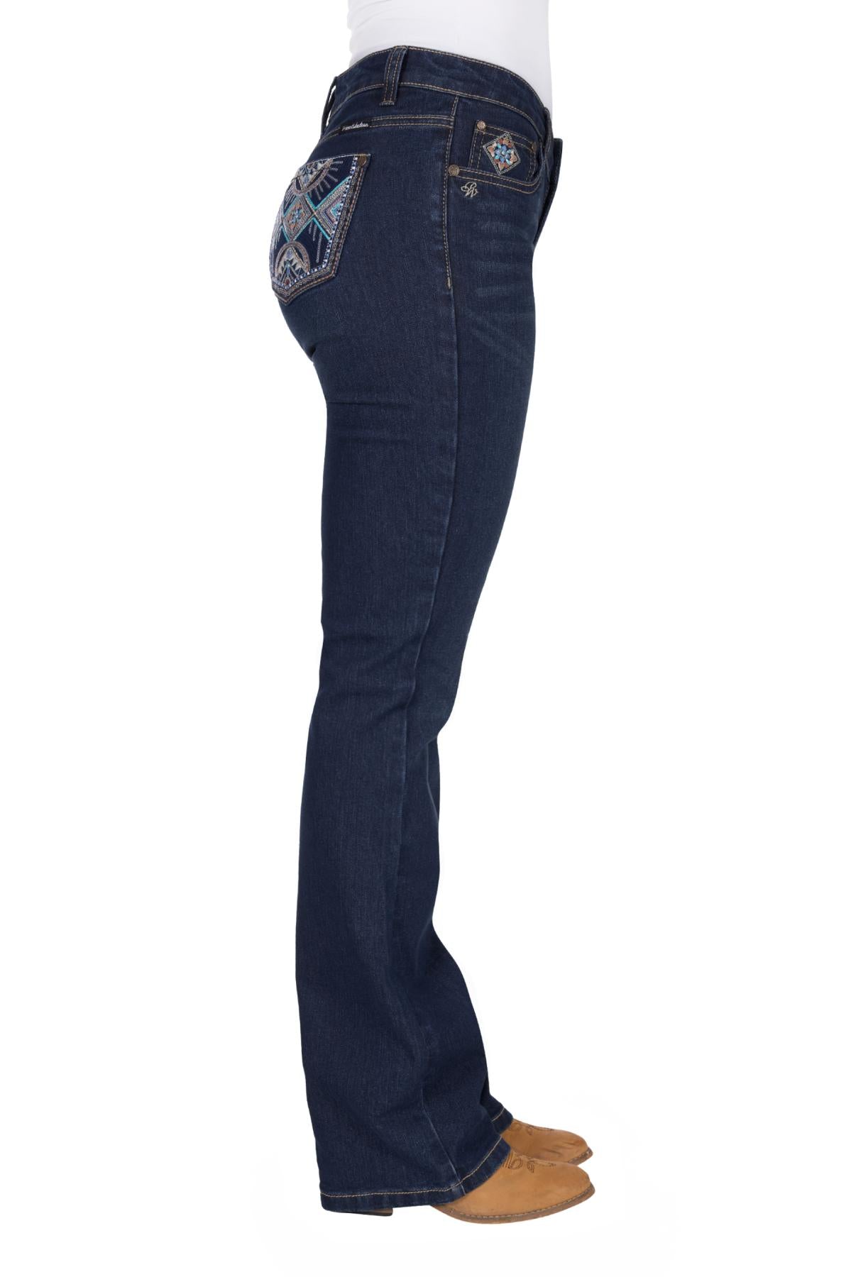 Pure Western Ladies Ana Boot Cut Jean - PCP2208134