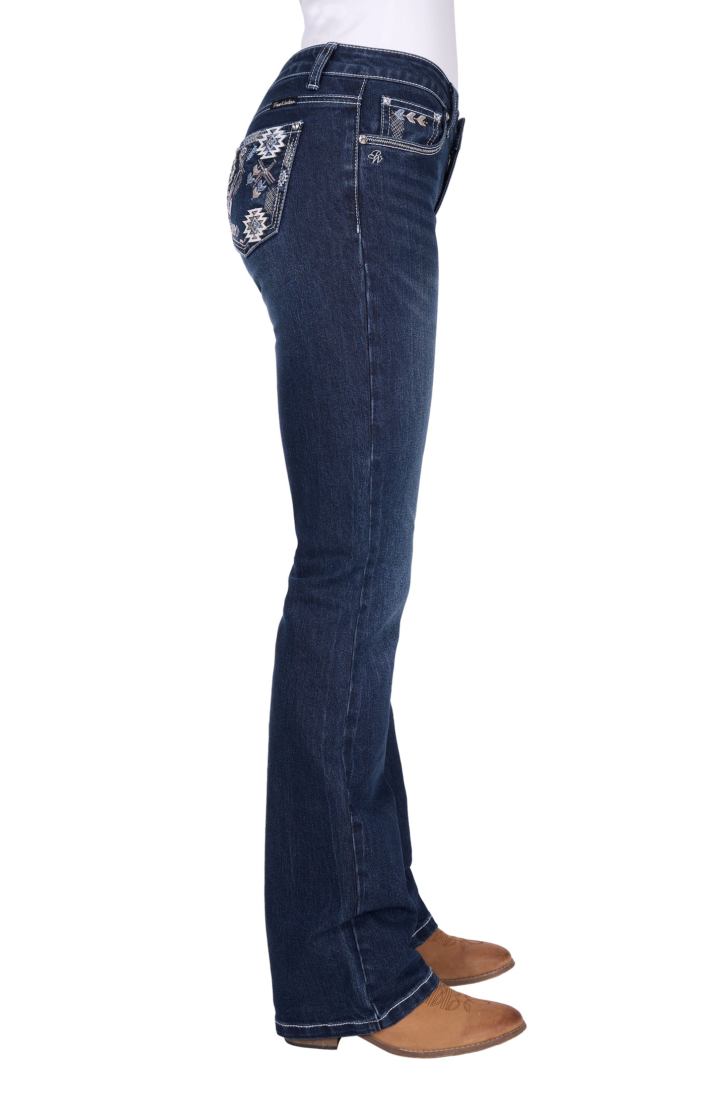 Pure Western Ladies Raven Boot Cut Jean - PCP2208235