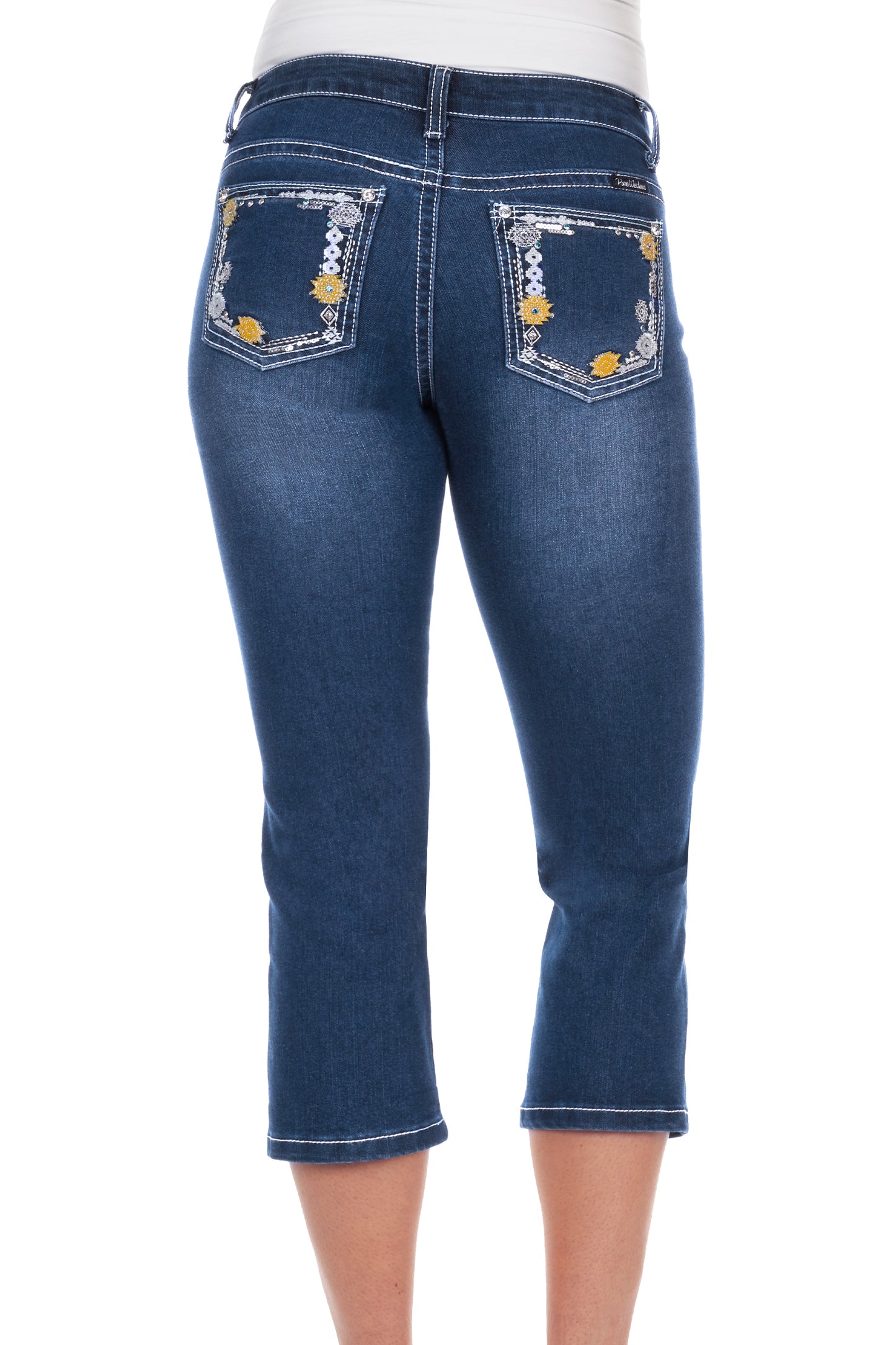 Pure Western Ladies Clementine Capri - PCP2209657