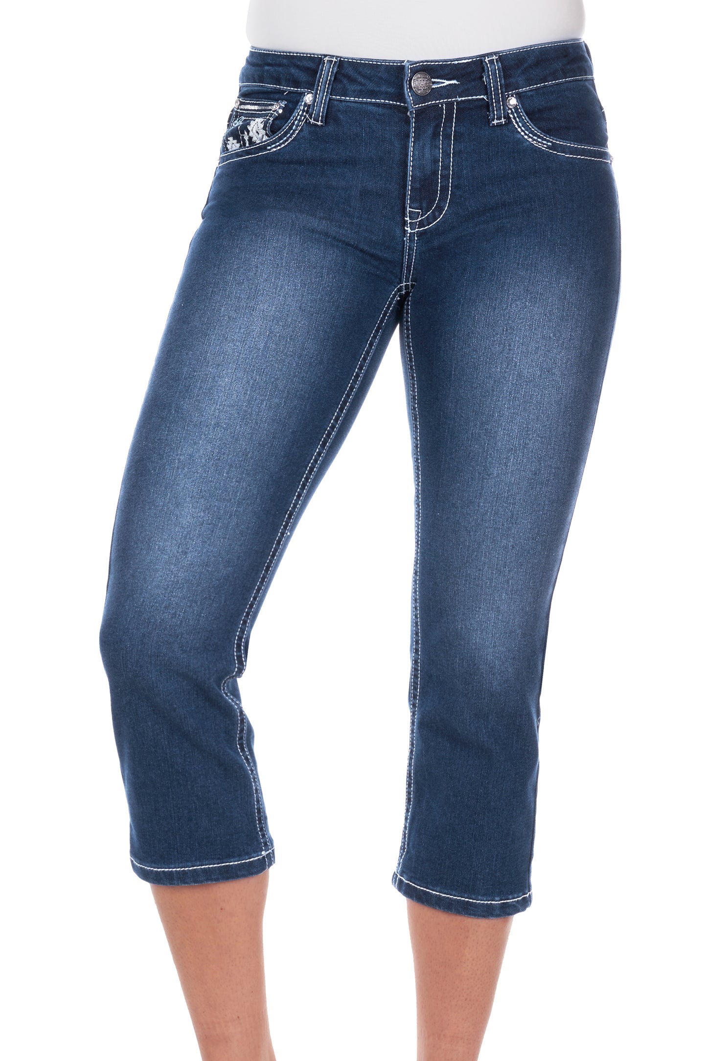 Pure Western Ladies Clementine Capri - PCP2209657