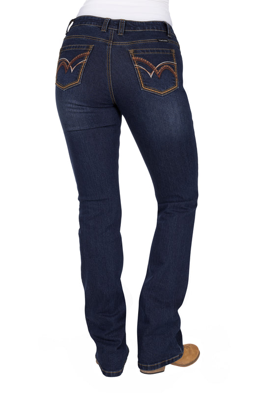 Pure Western Ladies Sam Relaxed Rider Jean - PCP2210035