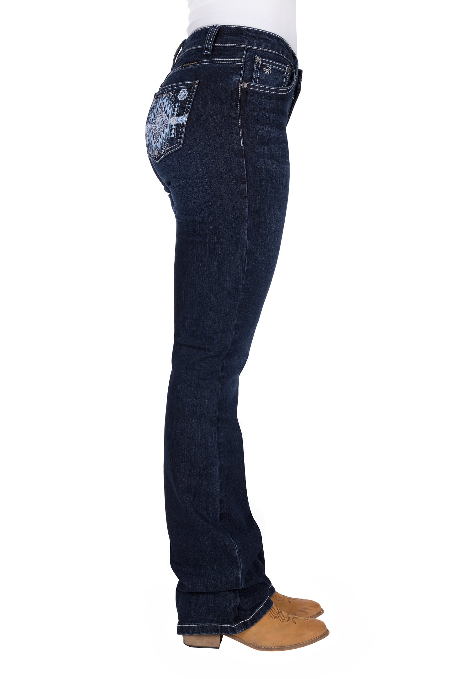 Pure Western Ladies Lyn Relaxed Rider Jean - PCP2210128