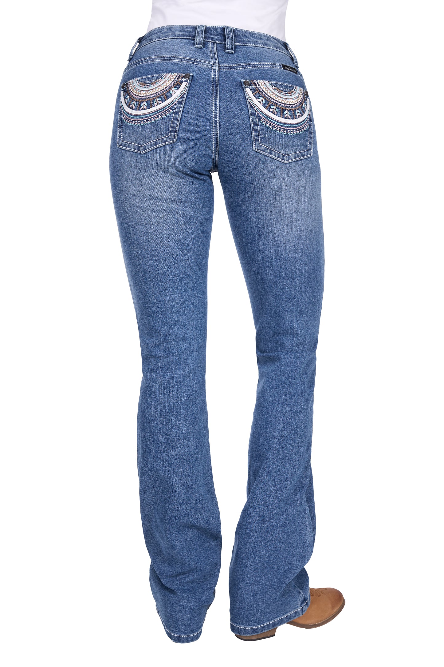 Pure Western Ladies Pat Relaxed Rider Jean - 36" Leg - PCP2210231