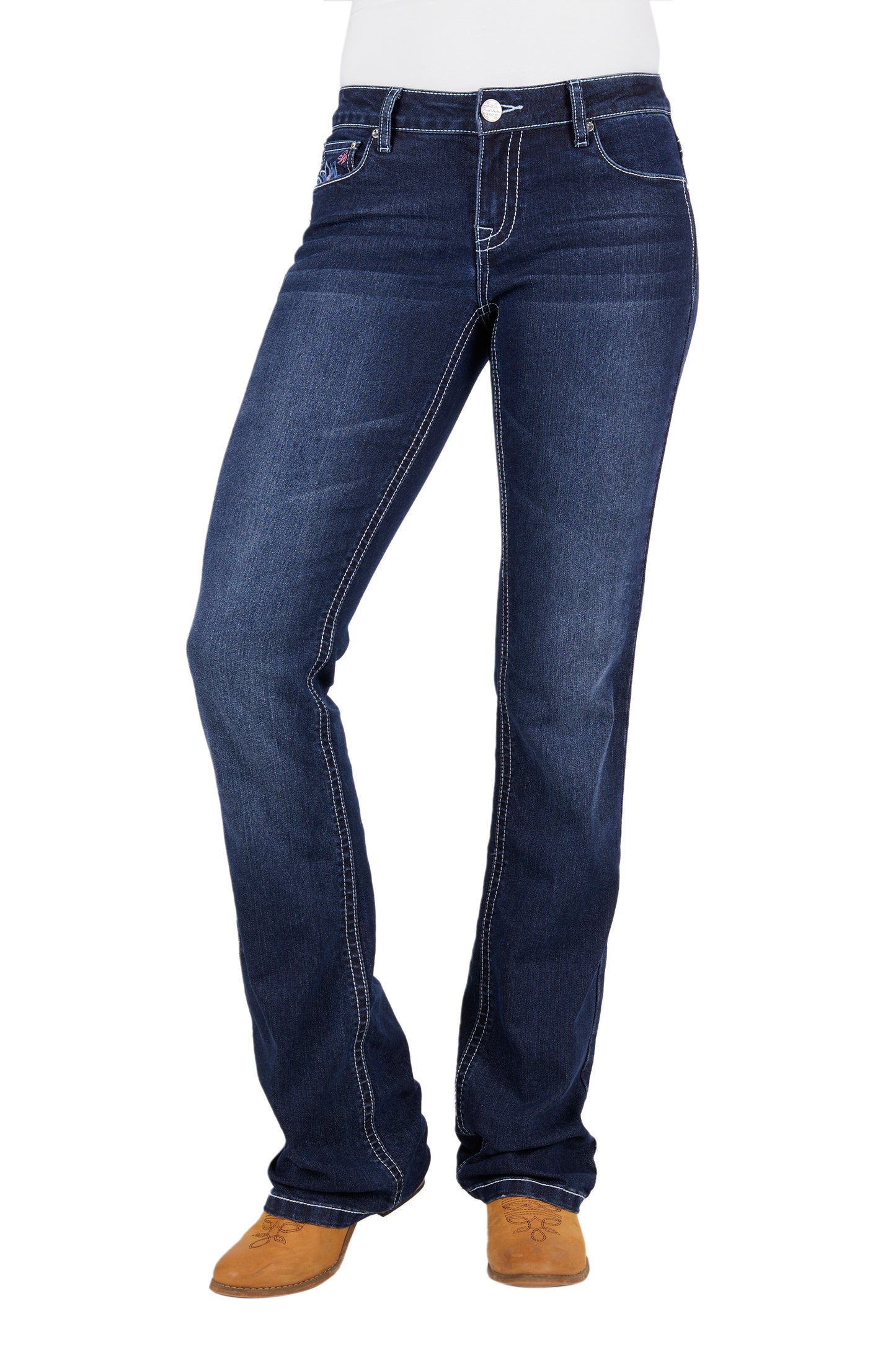 Pure Western Ladies Carole Relaxed Rider Jean - PCP2210610
