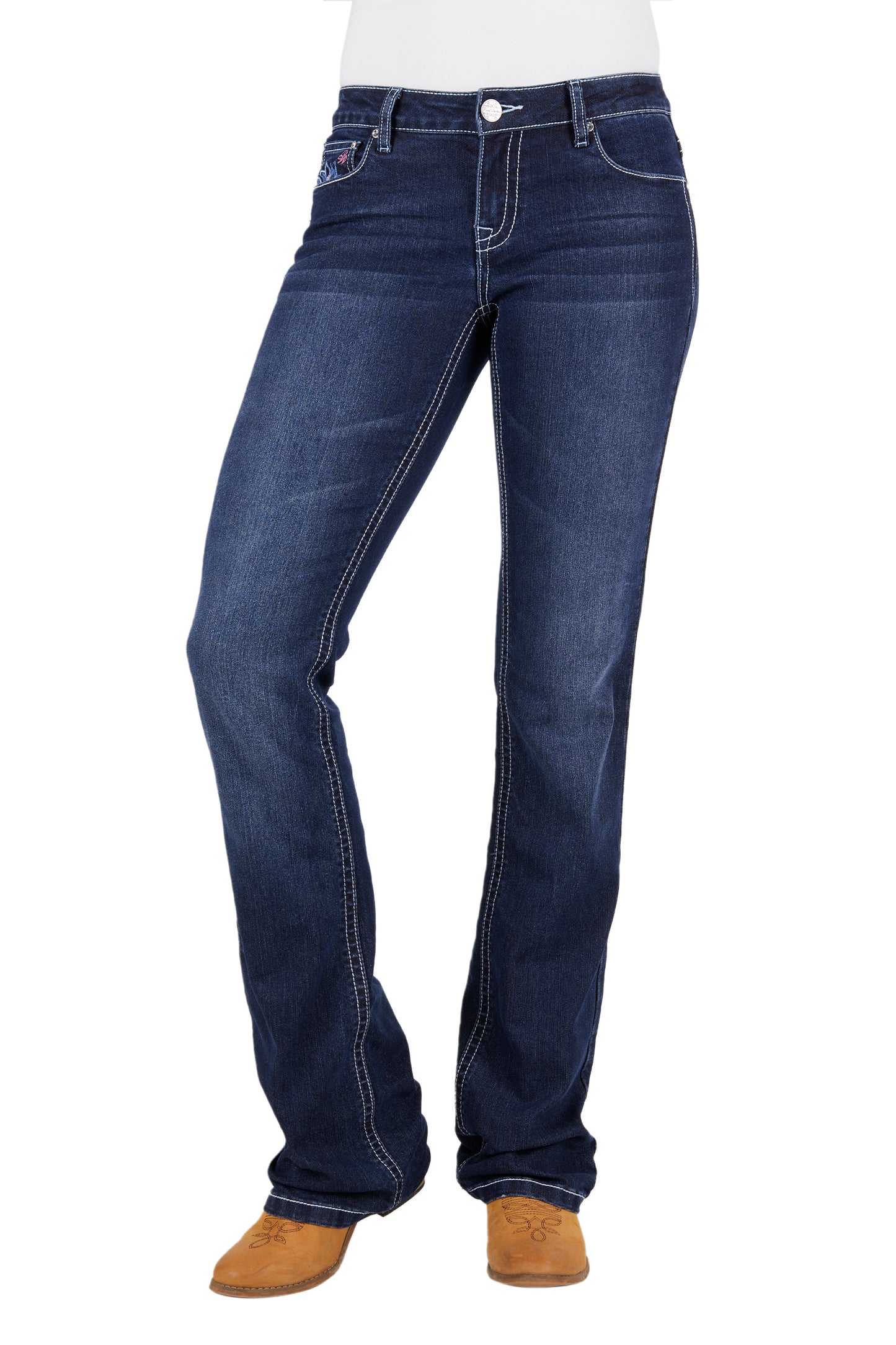 Pure Western Ladies Relaxed Jean - PCP2210610