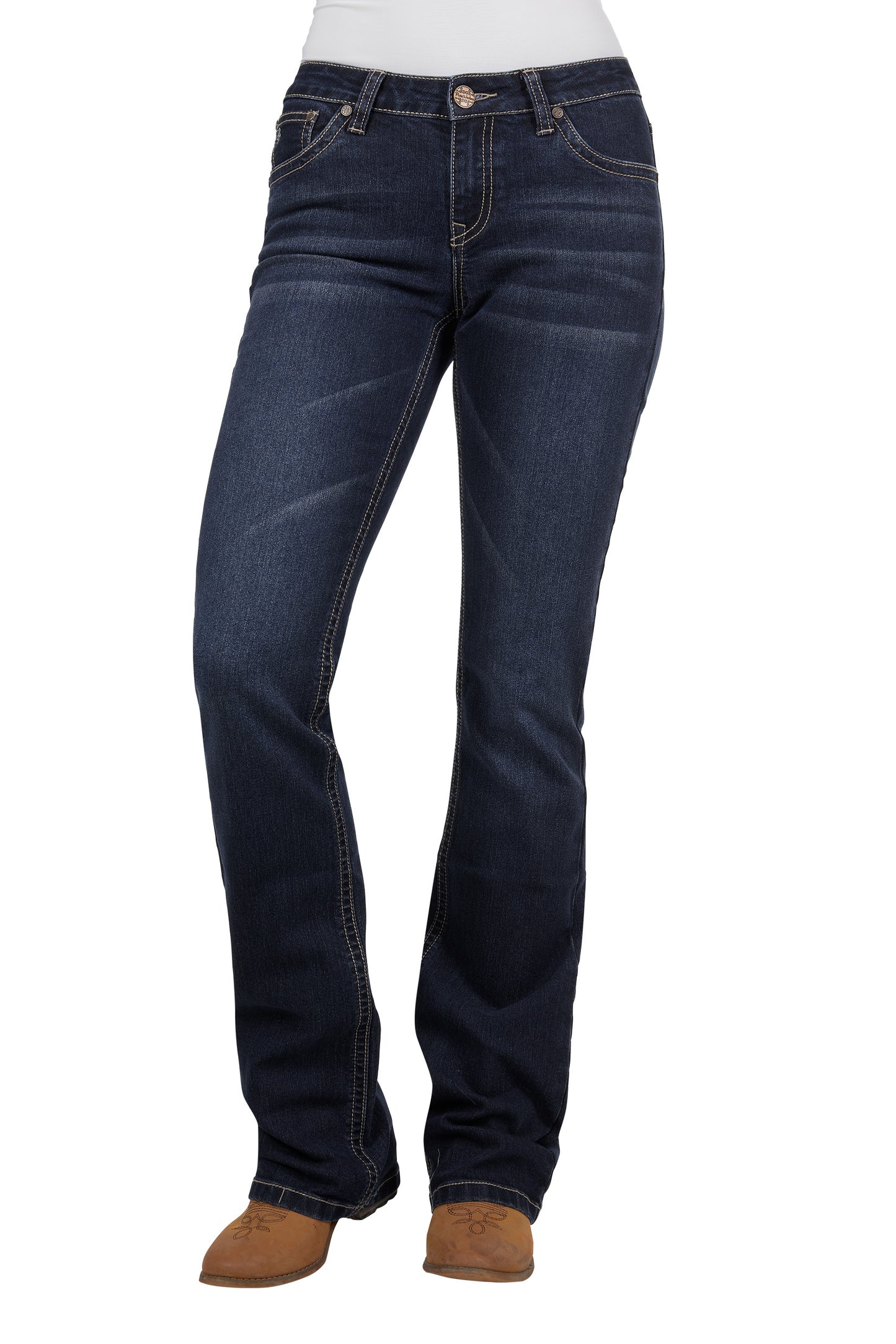 Pure Western Ladies Relaxed Jean - PCP2210851