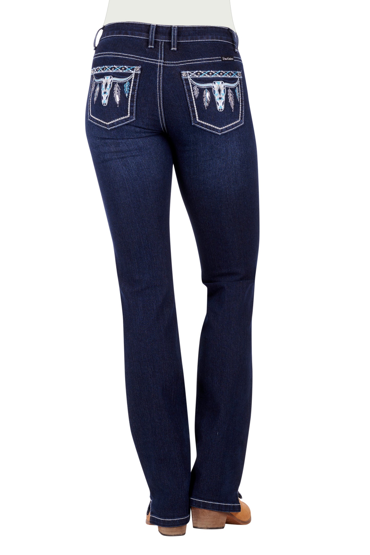 Pure Western Ladies Straight Leg Jean - PCP2212609