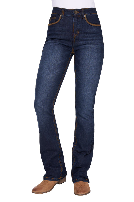 Pure Western Ladies Nova High Rise Boot Cut Jean - PCP2213234