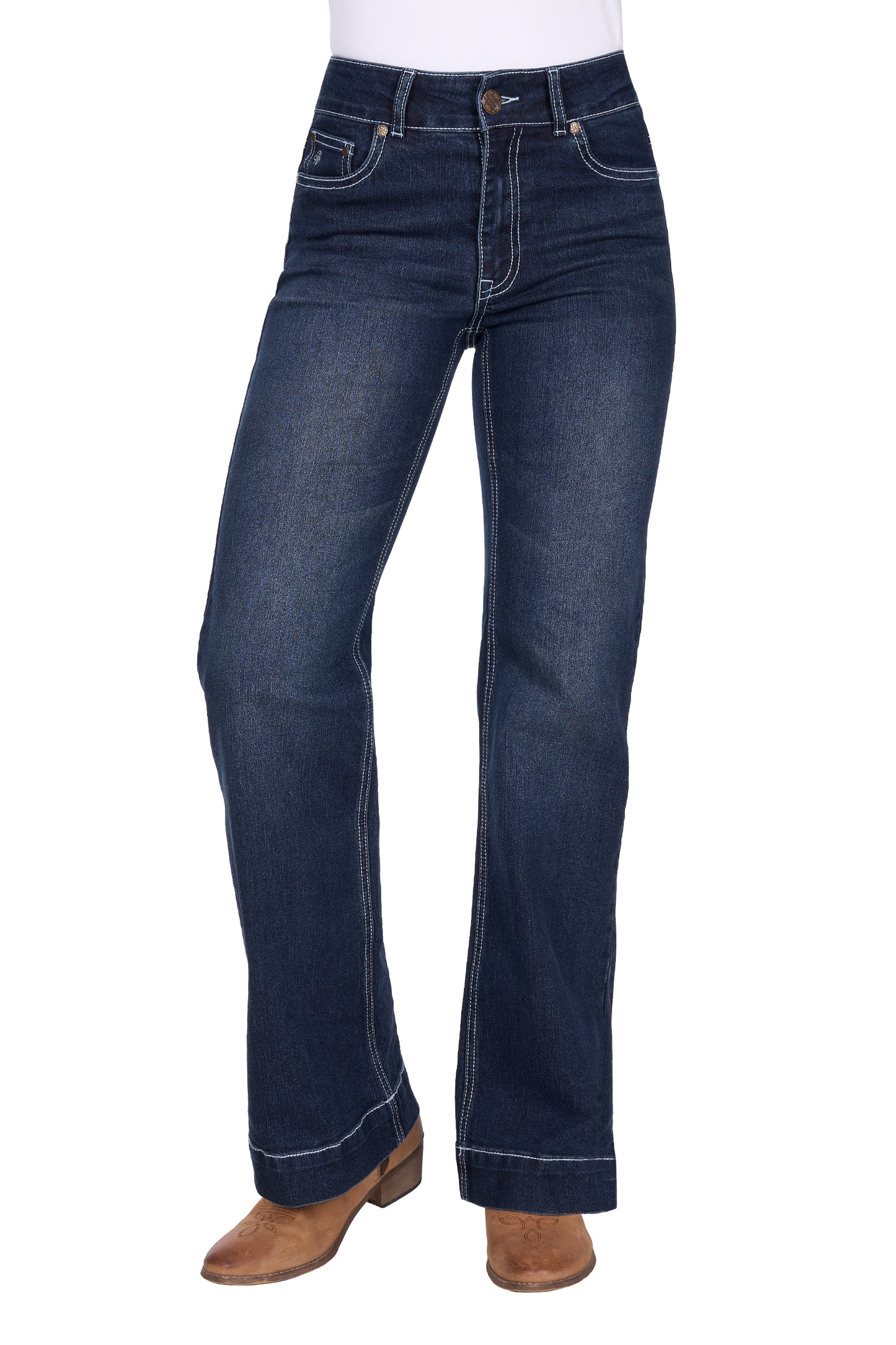 Pure Western Ladies Romy Trouser Jean - PCP2215237