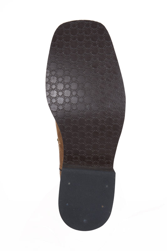Pure Western Ladies Tyler Boot - Rust and Oiled Grape