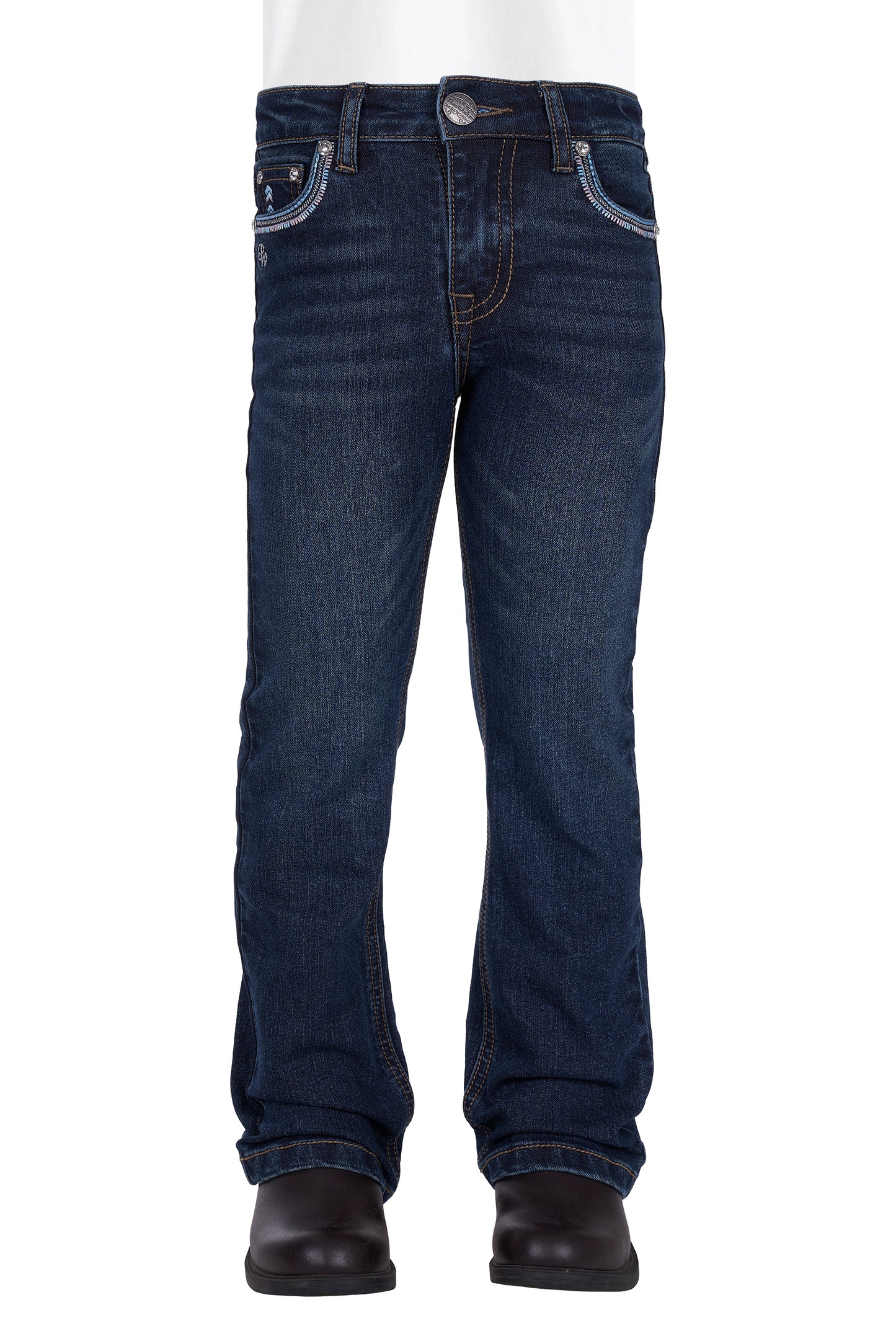 Pure Western Girls Pat Boot Cut Jean - PCP5208243