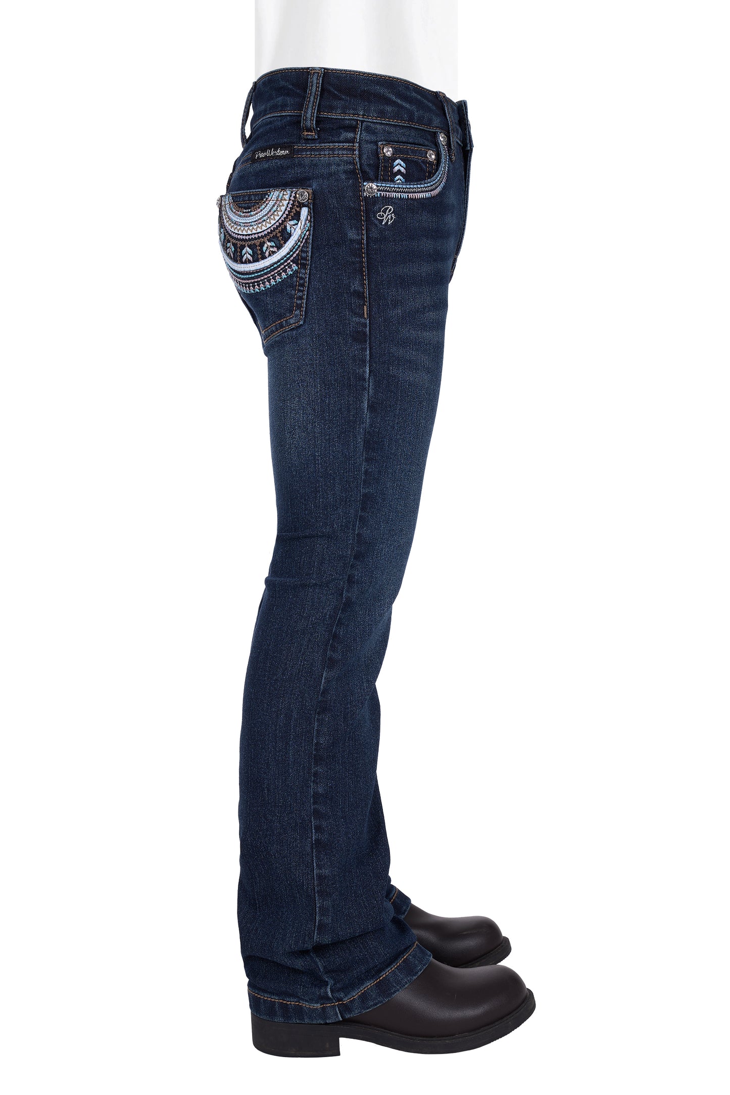 Pure Western Girls Pat Boot Cut Jean - PCP5208243