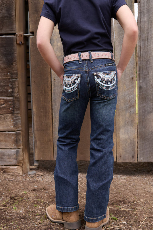 Pure Western Girls Pat Boot Cut Jean - PCP5208243