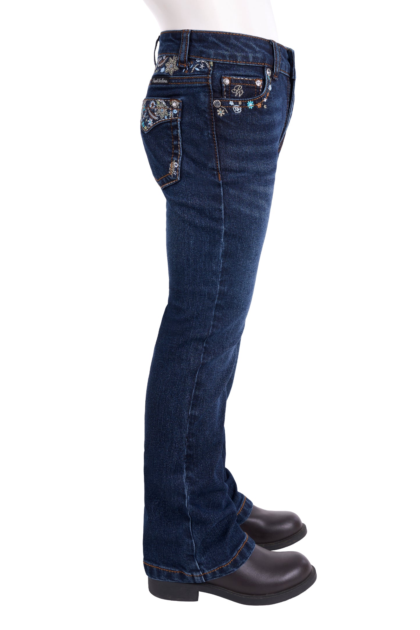Pure Western Girls Blossom Boot Cut Jean - PCP5208341