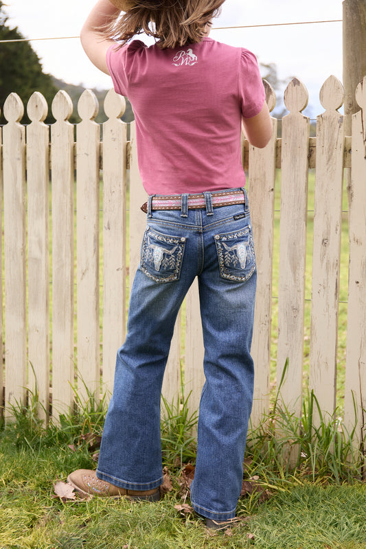 Pure Western Girls Ariana Boot Cut Jean - PCP5212242