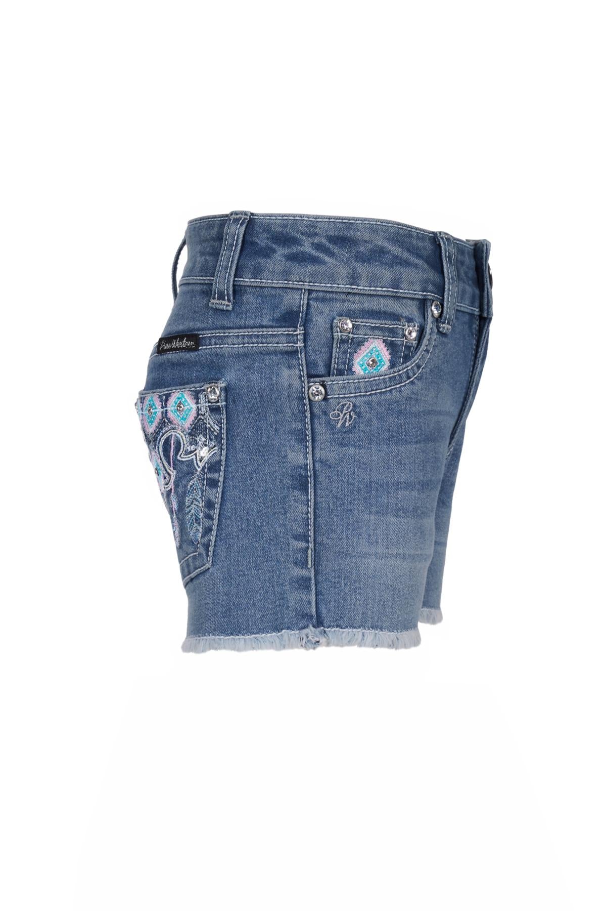 Pure Western Girls Bailey Short - PCP5305149