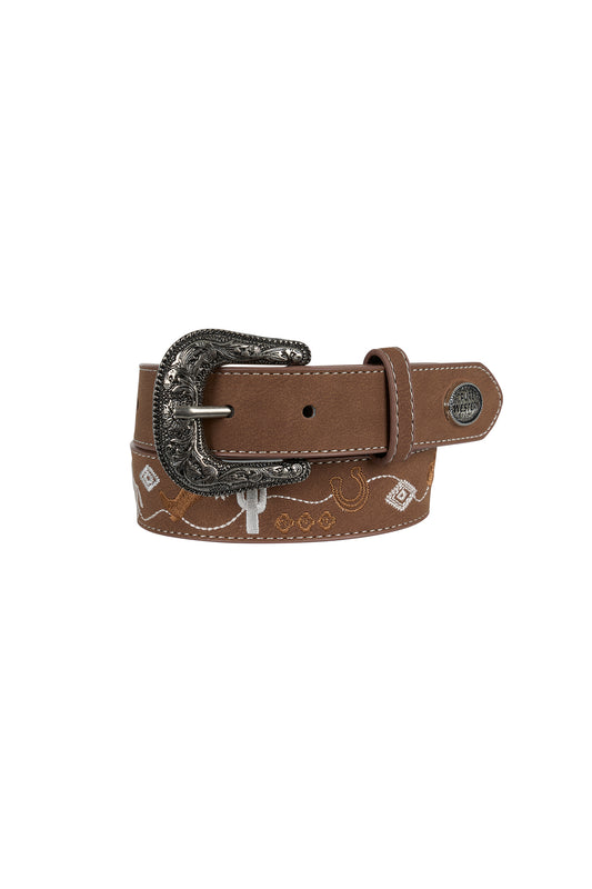 Pure Western Kids Hallie Belt - PCP5933BLT