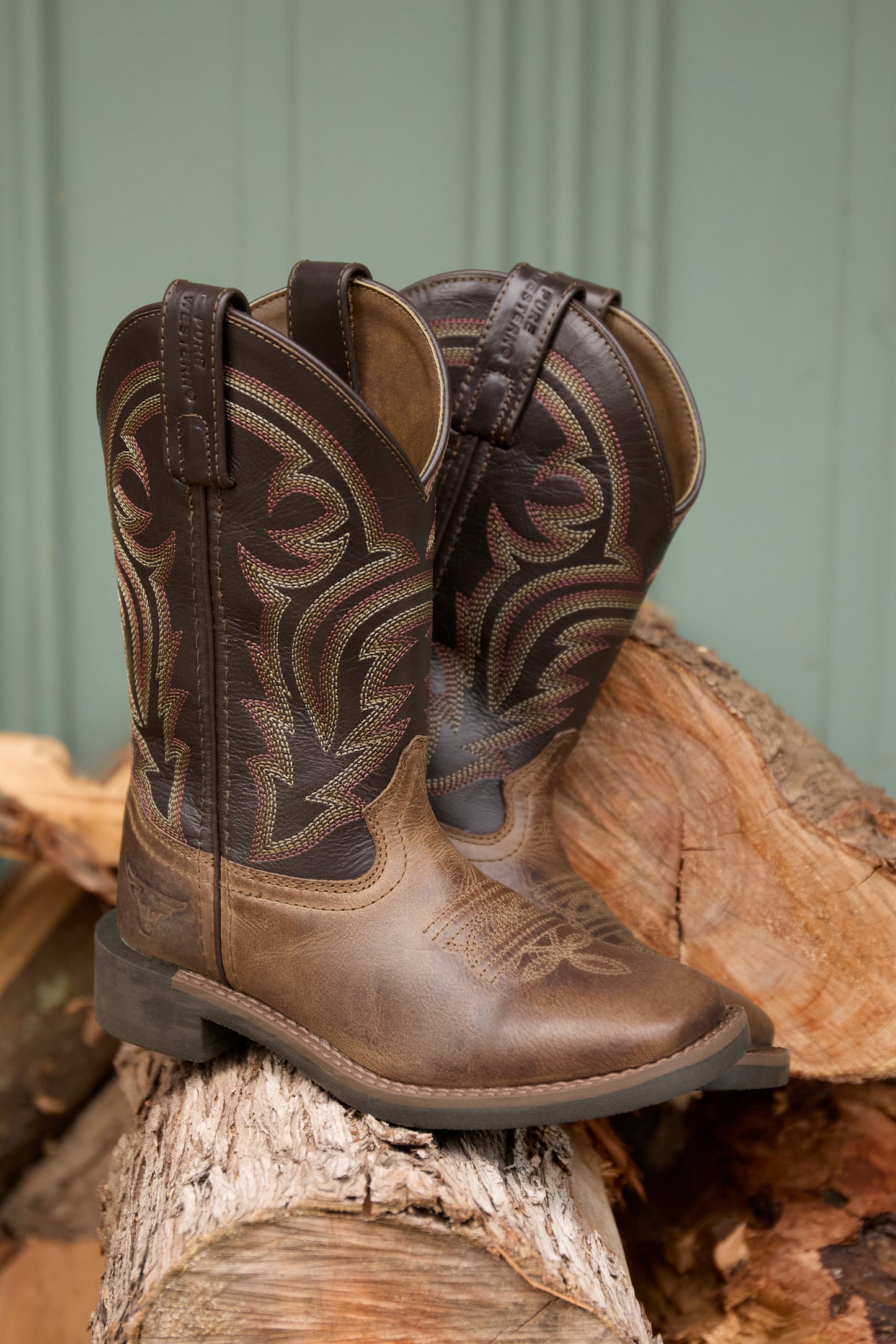 Pure Western Childrens Carter Boot - PCP78130C
