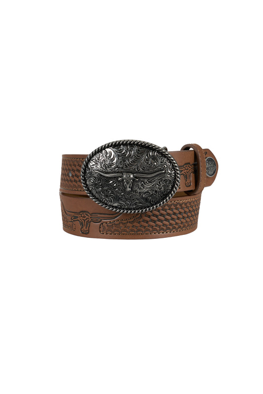 Pure Western Kids Colson Belt - PCP7983BLT