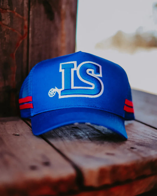 Little Spurs & Co Toddler Royal Blue Cap