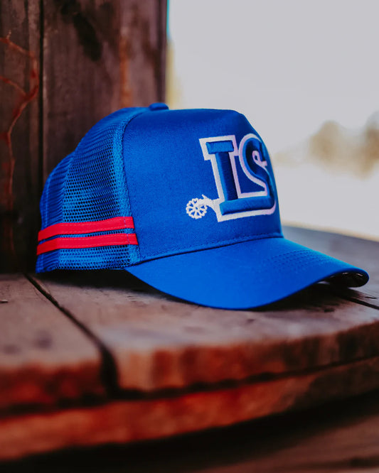 Little Spurs & Co Toddler Royal Blue Cap