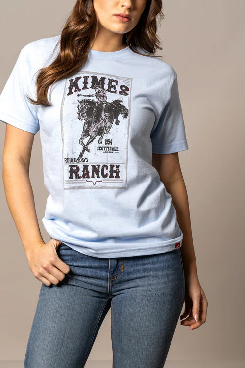 Kimes Ranch Ladies Rodeo Days T Shirt - WSH0000053 Baby Blue