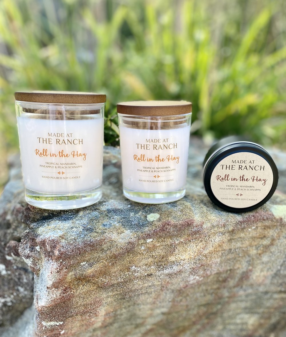Made At The Ranch Soy Candle Scent Sampler - Roll In The Hay