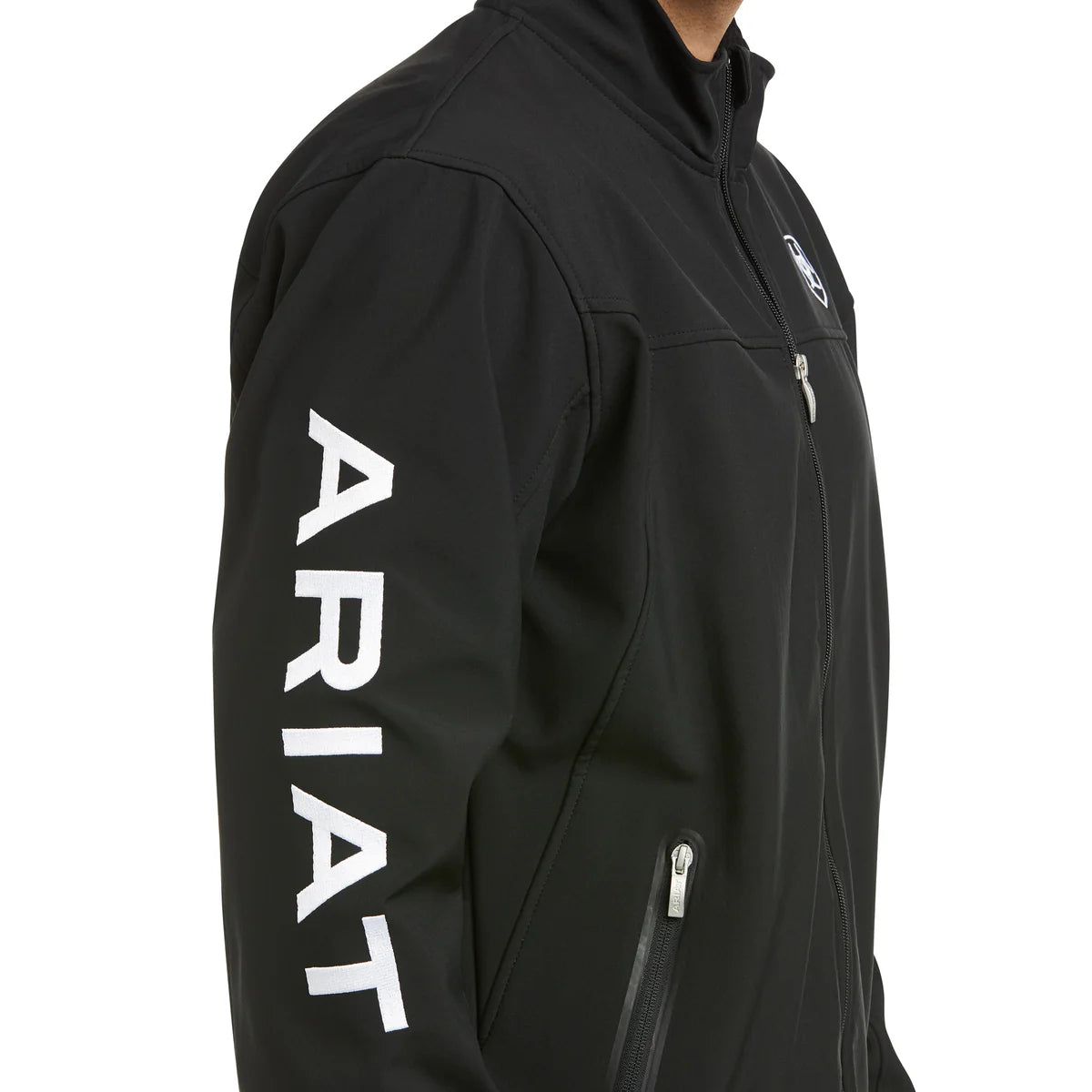 Ariat Mens New Team Softshell Black Jacket - 10019279
