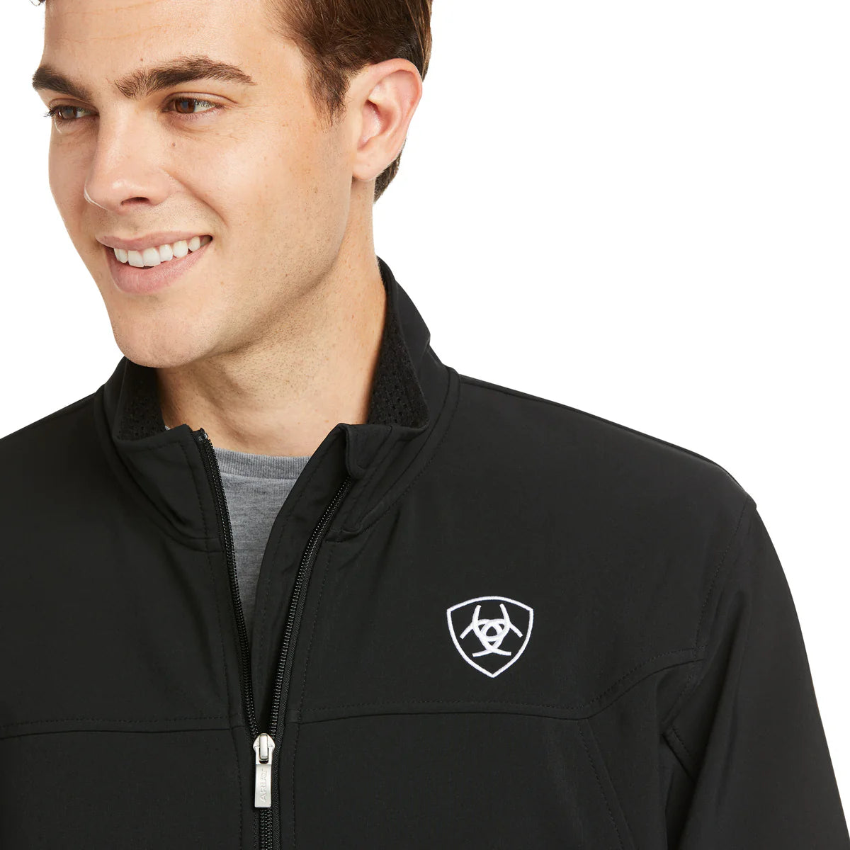 Ariat Mens New Team Softshell Black Jacket - 10019279