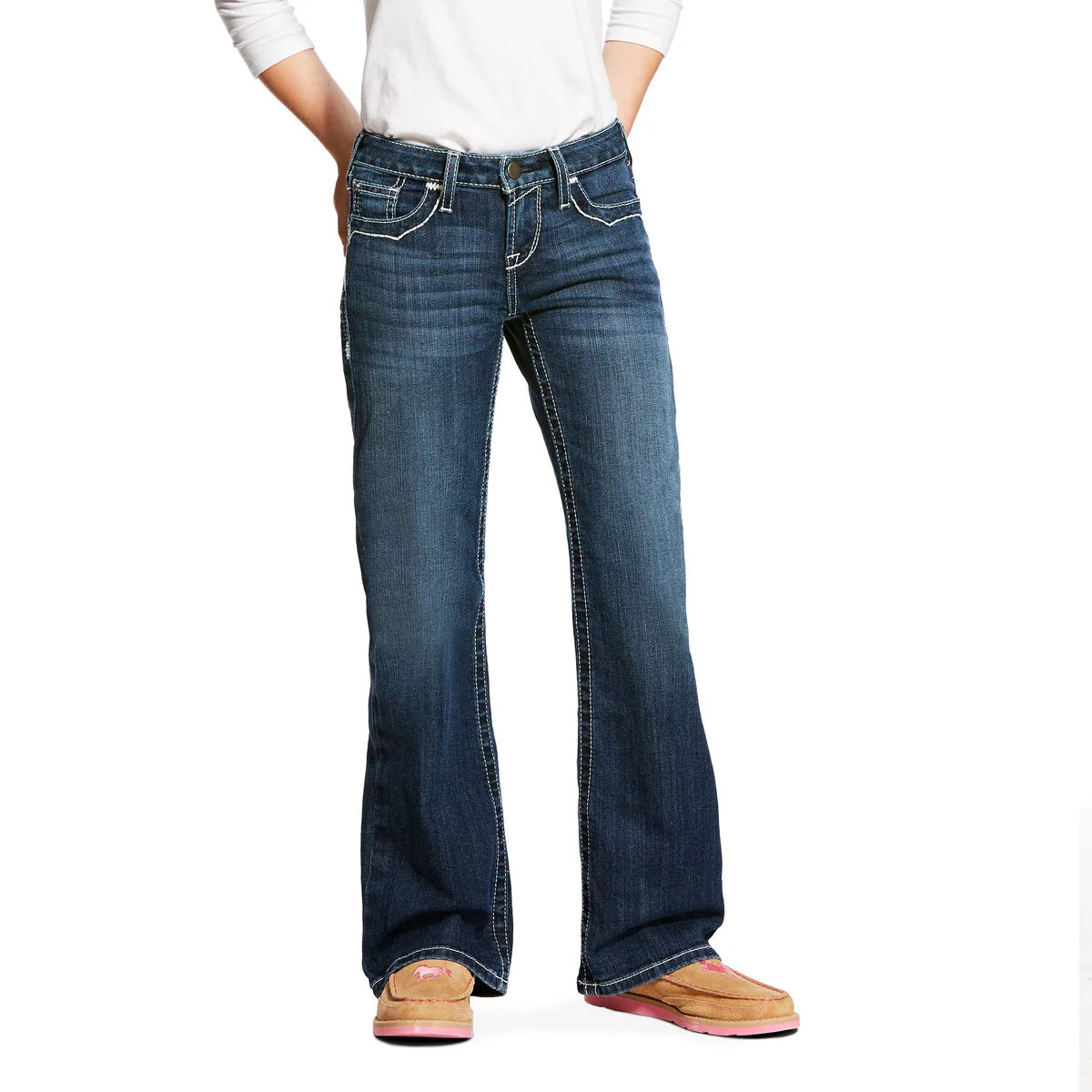 Ariat Girls R.E.A.L. Entwined Boot Cut Jean - 10025984