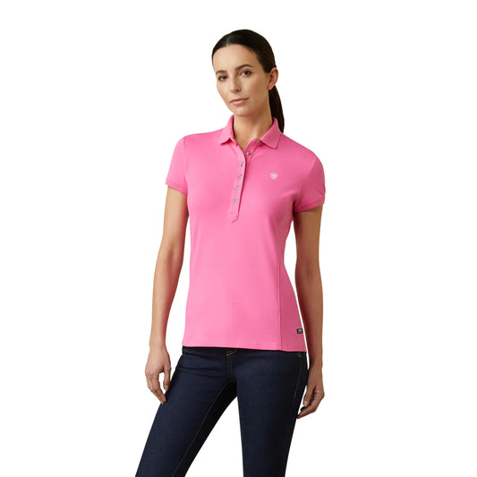 Ariat Ladies Prix 2.0 Polo - Pink - 10040836