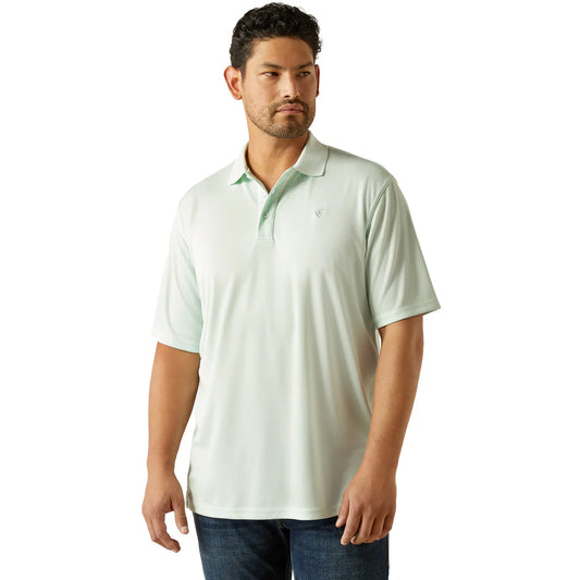 Ariat Mens TEK Polo - 10058818 - Soothing Sea