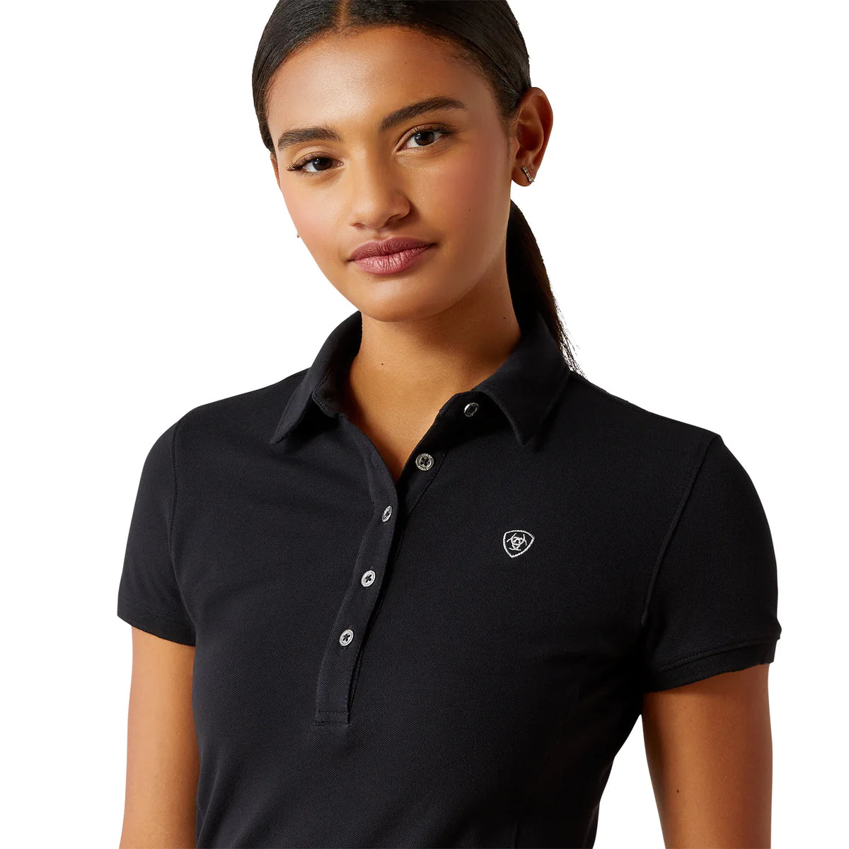Ariat Ladies Prix 3.0 Polo - Black - 10055059