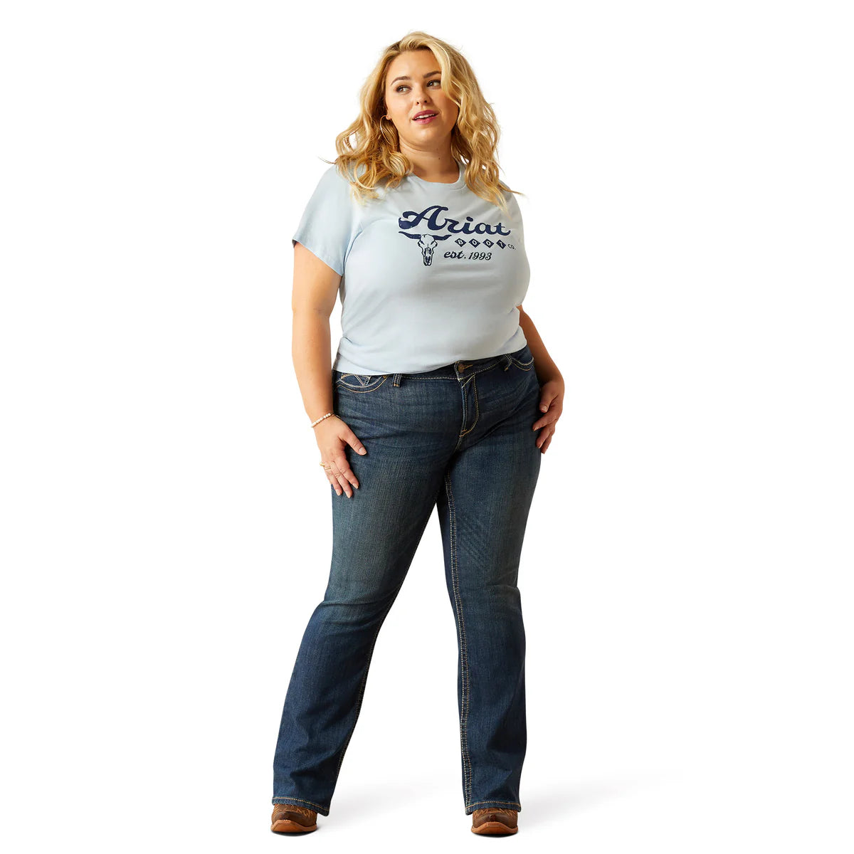 Sheps Plus Ariat Ladies Established Boot Co Tee Shirt - 10061447 – Sheps Outfitters