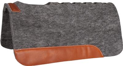 Ezy Ride Wool Cut Back Pd with Vent Holes 32"x32"x1" - Grey - SBMUX4728-91