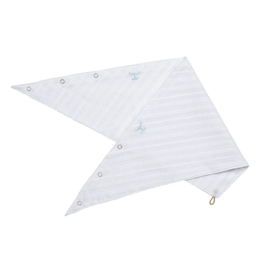JC Ladies Carlee Double Sided Scarf - SCF2604 - White Lace