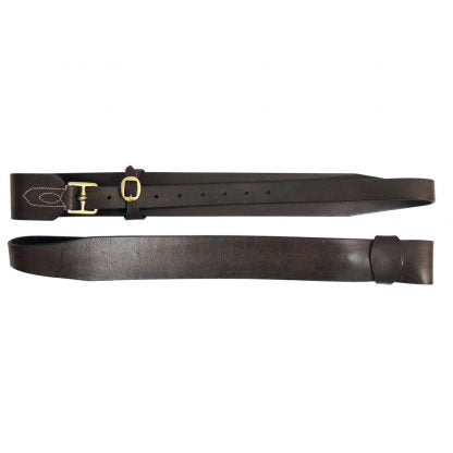 Tanami Tapered Stirrup Leathers - 2 1/2" - Brass - STLSTAN63B