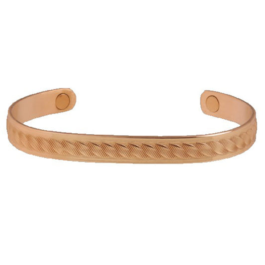 Sabona ROPE Copper Magnetic Wrist Band - Large - SAB53665-L